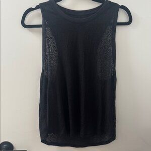 Black Workout Tank Top